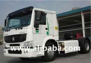 Quality sinotruk howo 4x2 CNG trailer truck wholesale