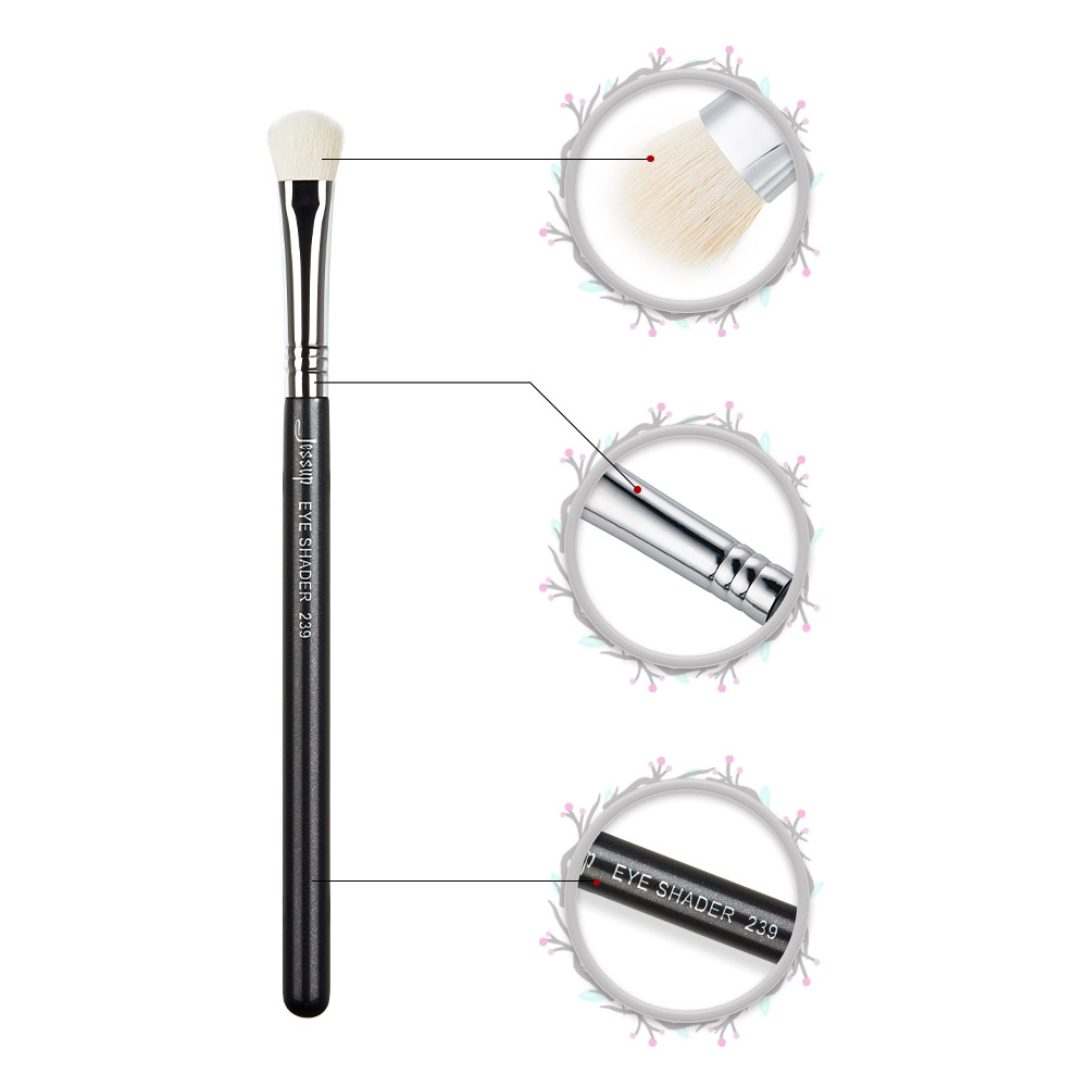 Dome Shaped Jessup 1pc Eye Shader Brush Soft Yet Firm Bristles