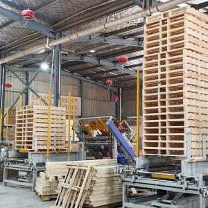 Quality American 42*42&quot; Wooden Pallet Automatic Assembling Machine wholesale