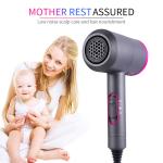 2.5m Cable Professional Ionic Salon Negative ion Hair Blow Dryer Electric Hair