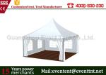 Outdoor camping marquee ISO pagoda party tent with decoration for event