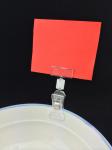 Transparent Poster POP Display Clip PS for Shop , Advertisising Display