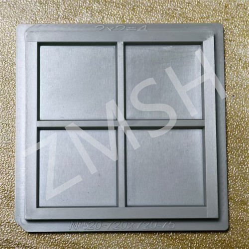 4inch 6inch 8inch Polypropylene Multi Wafer Box Silicon Carrier Container Box Dark Color