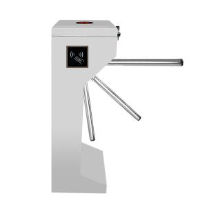 Quality Stainless Steel Train Turnstiles , Semi auto Drop Arm Turnstile For Harsh Environment wholesale