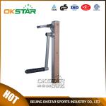 wood outdoor fitness equipment leg trainer for old people
