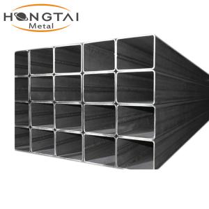 Quality En 10219 S235jr S355j2h Rectangular Galvanized Steel Pipes Zinc Coating 40g/M2 wholesale