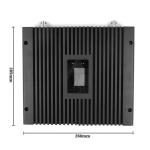 75dB Dual Band 900MHz 1800MHz Cell Phone Signal Amplifier For 5000sqm