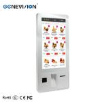 32 Inch Indoor Fast Food Ordering Kiosk For Restaurant