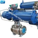 Pneumatic Hydraulic Emergency Shutdown Valve Petroleum Gas ESD Valve Actuator