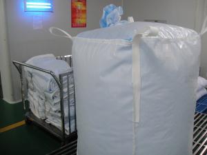 Quality Flexible 4-panel Industrial Bulk bags , Food grade packaging 1 ton Jumbo bag wholesale