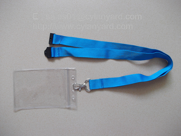 Custom made neck lanyard for id badge