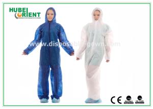 Quality Breathable Non Woven Microporous Fabric Disposable Coveralls wholesale