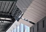 Dustproof 8 Feet Aluminium Composite Curtain Wall Panel PE Coated