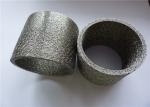 OD30mm Cylindrical Anti Vibration Mount SS304 SS316 Compressed Wire Mesh 0.09mm
