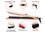 Instant Heat Up Dual Voltage Infrared Flat Iron LCD Display Hair Straightener