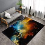 Living room large carpet, bedroom floor mat, scenic, artistic, cute, non slip