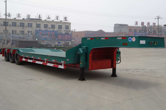 Transportation Purchase Flatbed Semi Trailer 11 - 13 Meters Semi Truck Trailer