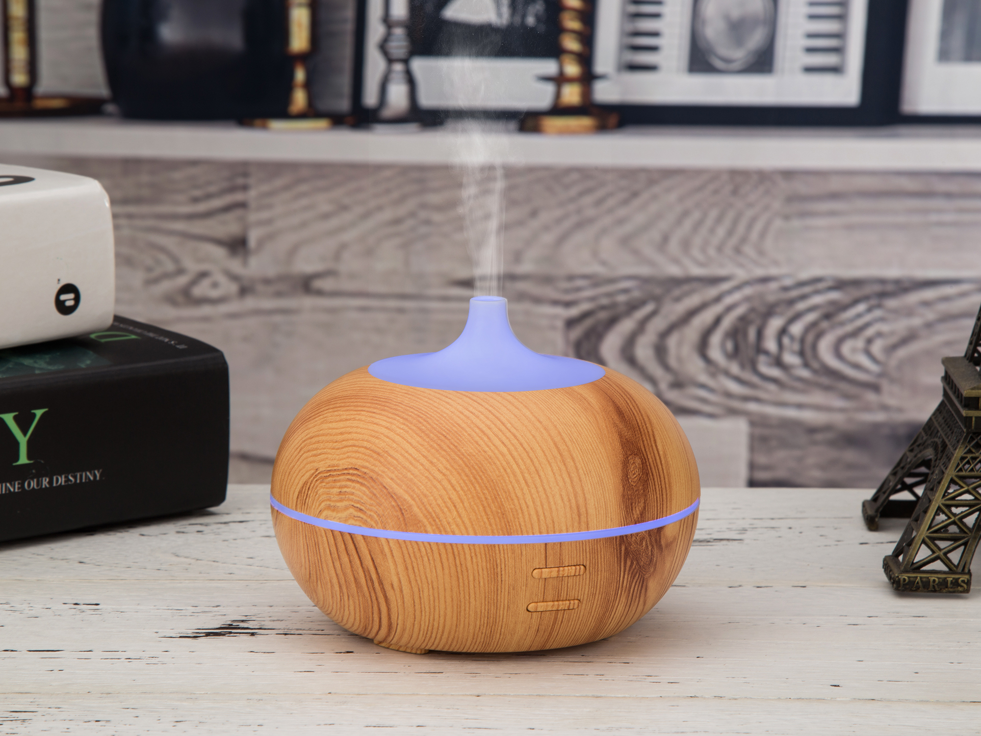 Portable USB Mini Cute Cool Mist Humidifier Essential Oil Diffuser From Indoor