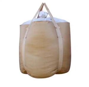Quality 1 Ton Baffle Big Bag , Jumbo Circular Super Sack Bulk Bag Anti UV wholesale
