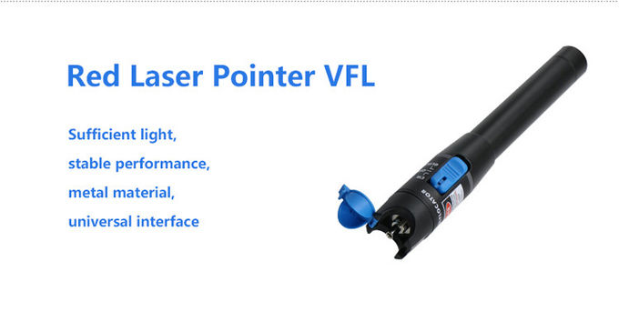 FTTH Fiber Optic Tools Kit With Optical Power Meter And Visual Fault Locator