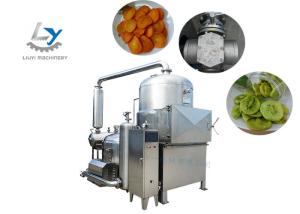 Quality Professional Vacuum Fried Chips Machine Low Noise Steam / Thermal Oil Heating wholesale