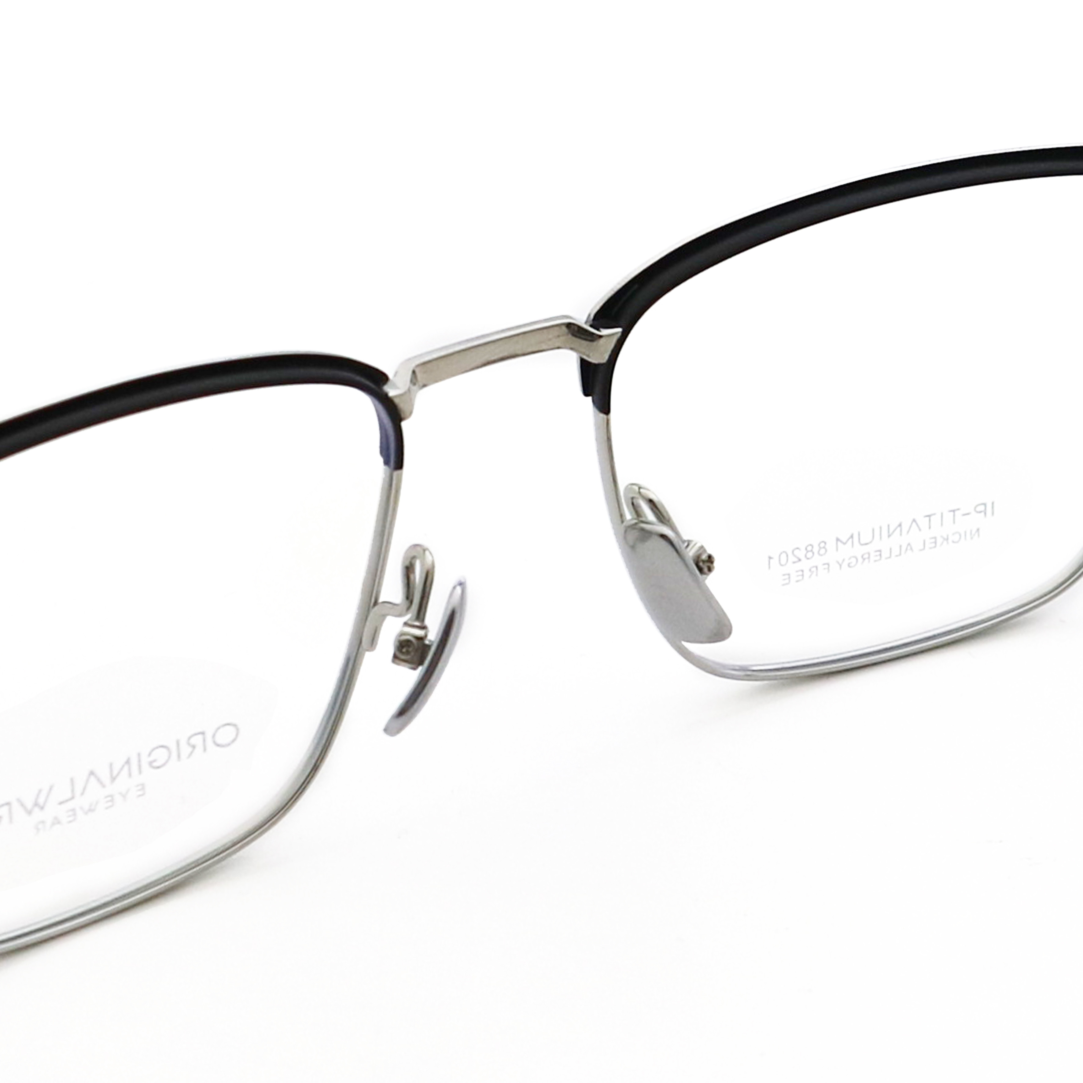 Polygons Eyeglasses Frame Pure Titanium Optical Eyewear Frame
