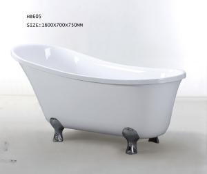 Quality Bathtubs, freestanding Bathtub without faucet , hand shower HB605 1600X700X750 wholesale