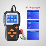 Konnwei KW650 ABS BCI100 FCC Car Battery Tester 6-12V 2.4 Inchs LCD