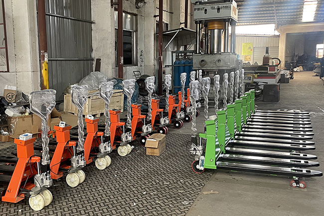Industrial Shipping 3ton Pallet Jack Scale Digital Display A12E