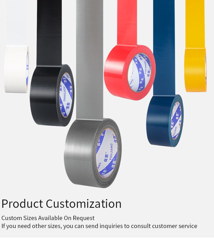 Heavy Duty Industrial Gray Silver Duct Tape Waterproof Double Sided Acrylic Adhesive