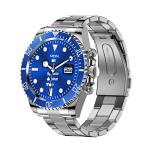 Alloy Case Magnetic Charging Smartwatch , 320x240 Waterproof Ip68 Watch
