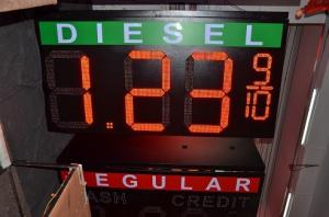 Quality High Refresh Rate LED Gas Price Signs Waterproof Outdoor With Video Processor wholesale