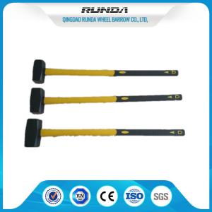 Quality Solid Steel Hardware Hand Tools Stone Hammer SL111 Fiberglass Handle Germany Model wholesale