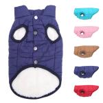 Winter Warm Pet Clothes Vest Jacket Puppy Dog Clothes For Small Medium Large