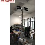 2.5m roof mount mast tower light/ 2.5m pneumatic telescopic mast tower light/