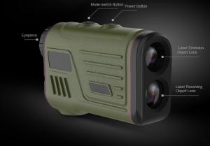 Quality 1200m Golf Laser Telescope Rangefinder With Measuring Height / Angle wholesale