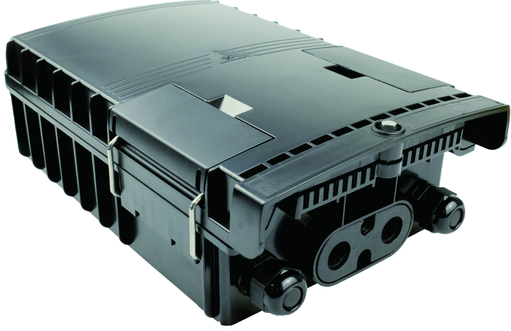 16 Cores Splitters Optic Terminal Fiber Distribution Box for Network Wall/Pole Mount