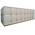 Acid Base Liquid Waste Water Tank , FPR / GPR / SMC Rainwater Storage Tanks