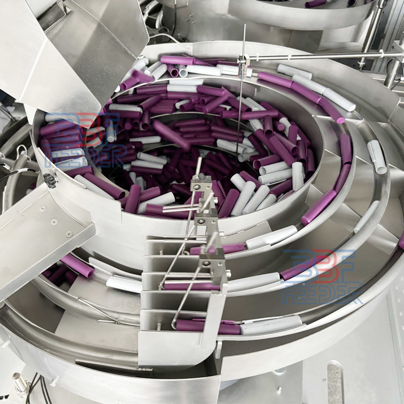 Auto Double Feeding Plastic Casing Parts Vibratory Bowl Feeder Machine