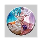 Round 5x5cm 3D Flip Lenticular Anime Pins With Goku