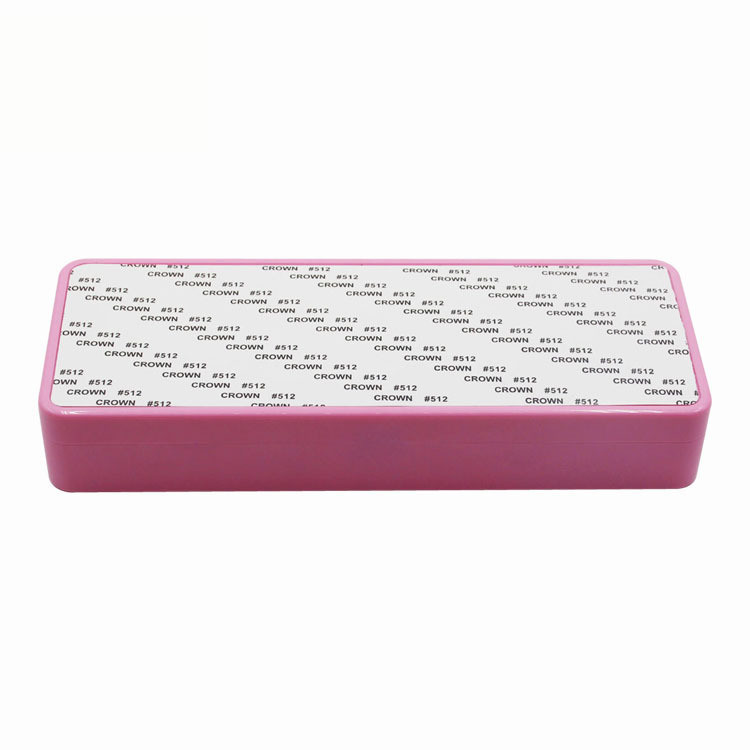 Multifunctional Double Layer Sublimation Plastic Stationery Box For Pencil Case