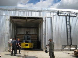 Quality Stable Wood Drying Equipment Steam / Hot Water / Thermal Oil Heat Transfer Media wholesale