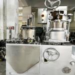 Food tin can mince meat fish filling and sealing machine