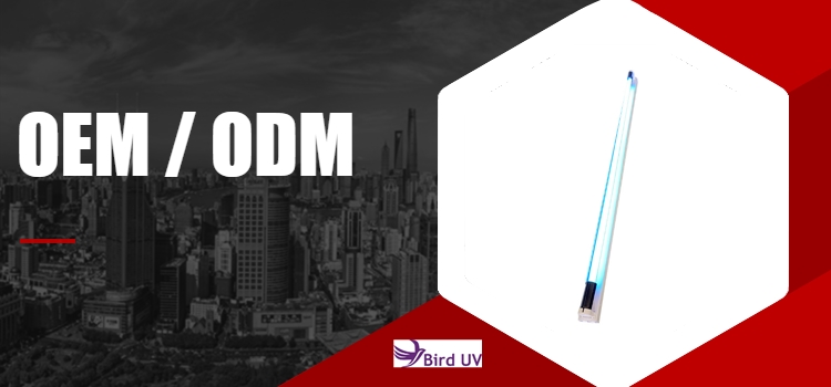 8000 Hours service life 254nm Ultraviolet Germicidal Lamp
