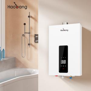 Quality Kitchen / Balcony Forced Exhaust Gas Water Heater with Oxygen-free Copper Tank and ≥93% Efficiency wholesale