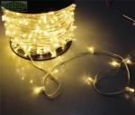 100m xmas garland party led leaf string lights clip strip warm white 12v 333 led