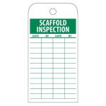 Plastic Inspection Tag PVC Waterproof Durable Die Cutting Safety Tag for Warning