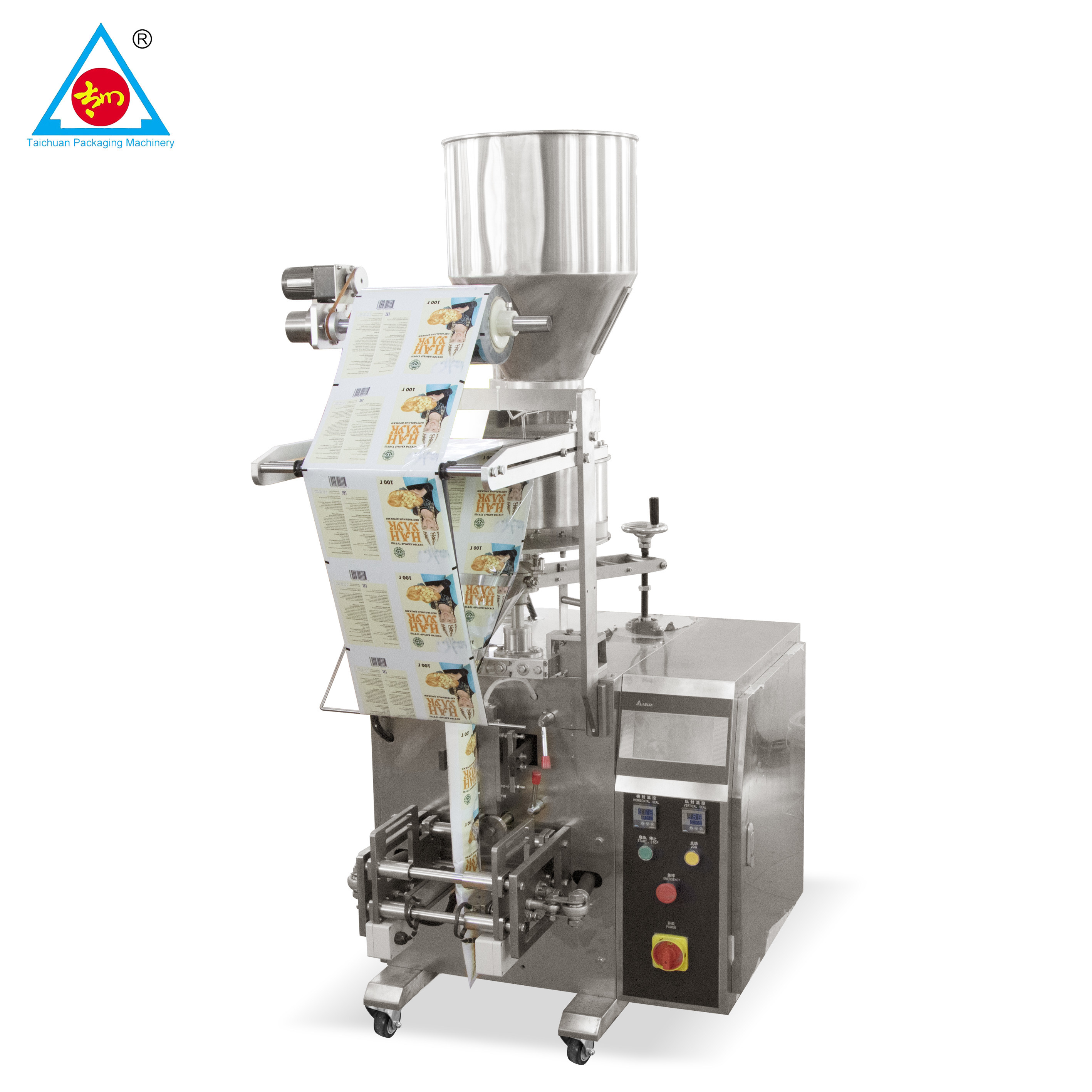 high quality Automatic Potato Chips Packing Machine Manufacturer,automatic packing machine for popcorn, rice, etc