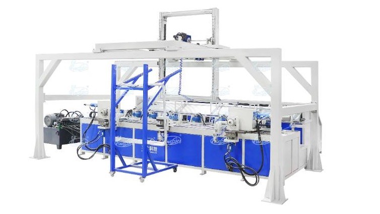 Automatic IBC Grid Welding Machine For IBC Tote Cage Frame Production Line