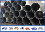 60ft / 18288mm Industrial Light Polygonal Hot Dip Galvanized Electric Steel Pole